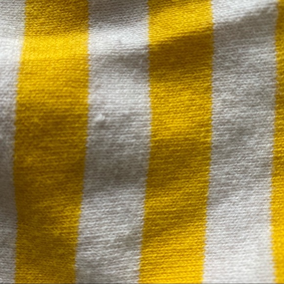 H&M button up yellow striped cardigan - Picture 9 of 9